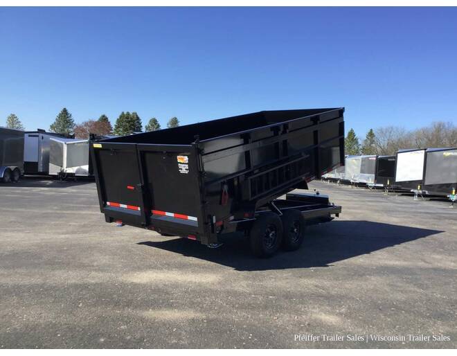 2024 7x16 14K Dump and Go Dump Trailer w/ Sidewall Extension by Quality Steel & Aluminum Dump at Pfeiffer Trailer Sales STOCK# 47780 Photo 13