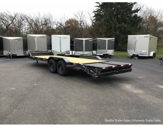 2024 7x24 Rice Trailers Pro Max HD Flatbed w/ Gray Color Option Promo - 21,000# GVWR Flatbed BP at Pfeiffer Trailer Sales STOCK# 49774 Photo 4
