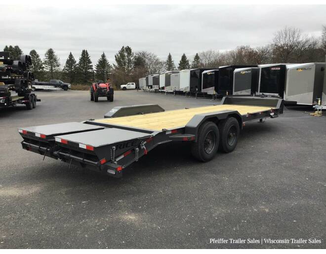 2024 7x24 Rice Trailers Pro Max HD Flatbed w/ Gray Color Option Promo - 21,000# GVWR Flatbed BP at Pfeiffer Trailer Sales STOCK# 49774 Photo 6