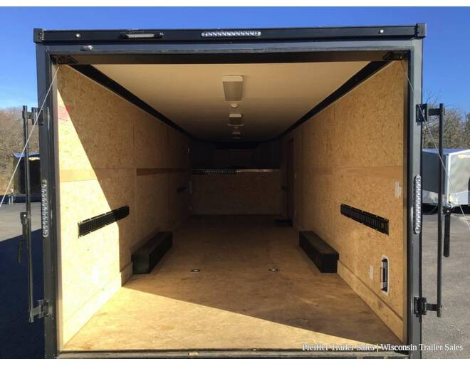 2021 Used 8.5x36 10k Stealth Raptor Gooseneck Enclosed Car Hauler (Charcoal) Auto Encl GN at Pfeiffer Trailer Sales STOCK# 2021S Photo 10