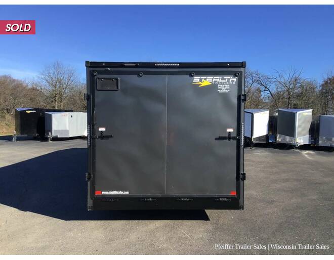 2021 $1000 OFF! Used 8.5x36 10k Stealth Raptor Gooseneck Enclosed Car Hauler (Charcoal) Auto Encl GN at Pfeiffer Trailer Sales STOCK# 2021S Photo 5
