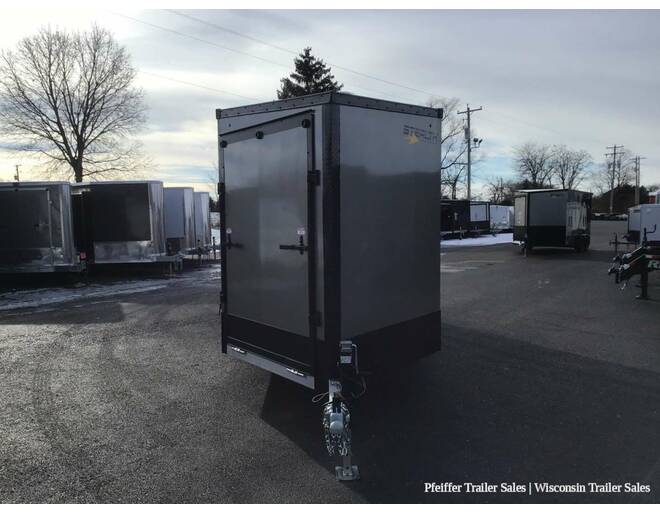 2024 7x21 Stealth Apache 2 Place Snowmobile Trailer - 7ft Interior Height (Pewter) Snowmobile Trailer at Pfeiffer Trailer Sales STOCK# 1466 Exterior Photo