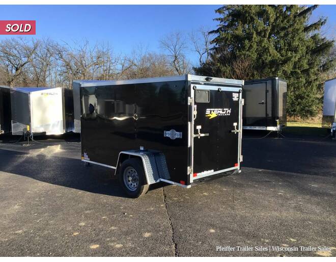 2024 5x10 Stealth Mustang (Black) Cargo Encl BP at Pfeiffer Trailer Sales STOCK# 154 Photo 4