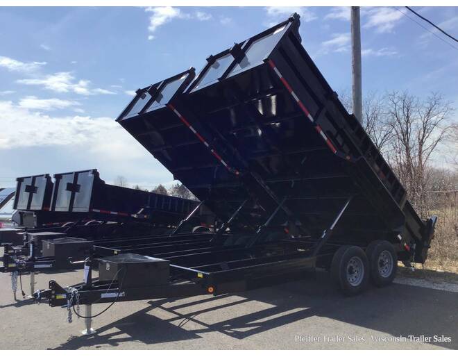 2024 7x16 14K Dump and Go Dump Trailer by Quality Steel & Aluminum Dump at Pfeiffer Trailer Sales STOCK# 47612 Photo 9