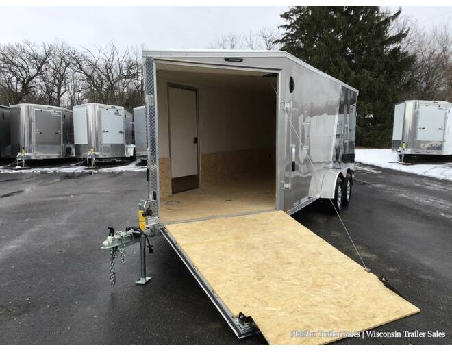 2024 7x23 Look Avalanche Deluxe Motorsport 3 Place Snowmobile Trailer - 6'6 Int. Height (Champ Beige/Blk) Snowmobile Trailer at Pfeiffer Trailer Sales STOCK# 8327 Photo 10