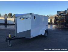 2024 5x10 Stealth Mustang (White) Cargo Encl BP at Pfeiffer Trailer Sales STOCK# 371