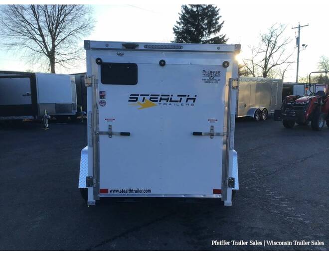 2024 5x10 Stealth Mustang (White) Cargo Encl BP at Pfeiffer Trailer Sales STOCK# 371 Photo 5