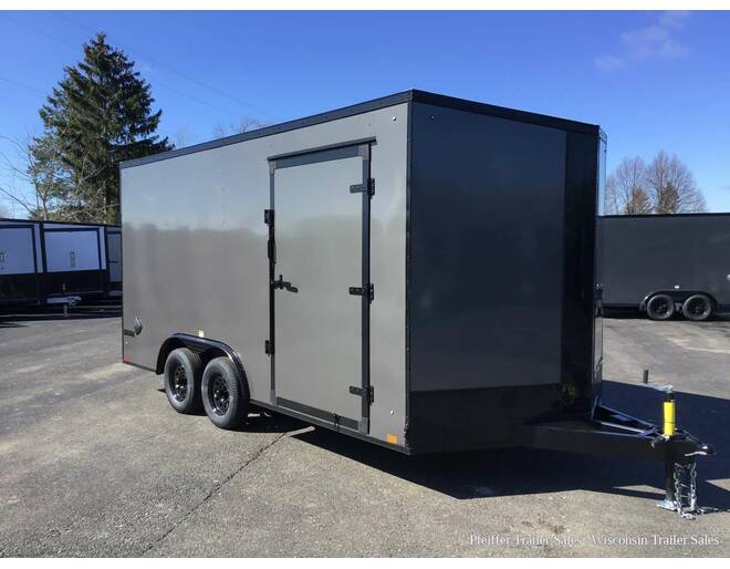 2024 8.5x16 7K Discovery Challenger ET Enclosed Car/ UTV Trailer, NATDA Pkg, 7ft Int. Height (Charcoal) Auto Encl BP at Pfeiffer Trailer Sales STOCK# 21575 Photo 8
