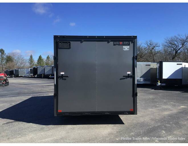 2024 8.5x16 7K Discovery Challenger ET Enclosed Car/ UTV Trailer, NATDA Pkg, 7ft Int. Height (Charcoal) Auto Encl BP at Pfeiffer Trailer Sales STOCK# 21575 Photo 5