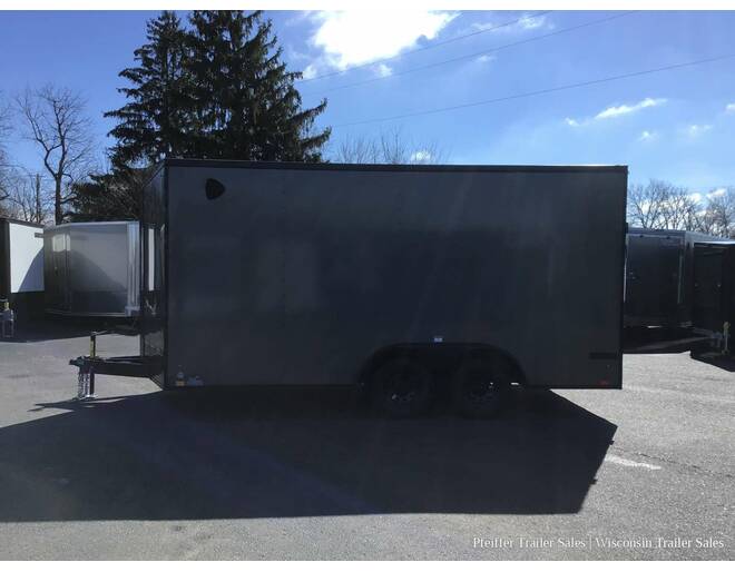 2024 8.5x16 7K Discovery Challenger ET Enclosed Car/ UTV Trailer, NATDA Pkg, 7ft Int. Height (Charcoal) Auto Encl BP at Pfeiffer Trailer Sales STOCK# 21575 Photo 3