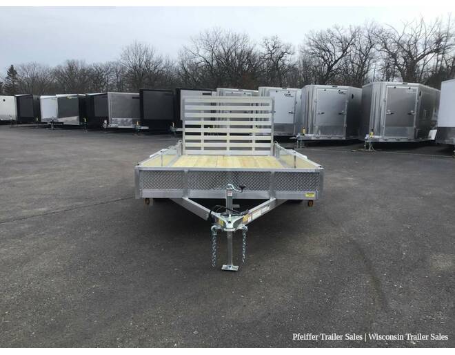 2024 7x14 7K Simplicity Aluminum Utility/Landscape w/ Removable ATV Ramps by Quality Steel & Aluminum Utility BP at Pfeiffer Trailer Sales STOCK# 44764 Photo 2