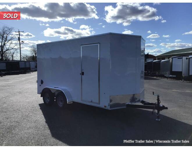 2024 7x14 Look ST DLX w/ 7ft Interior Height (White) Cargo Encl BP at Pfeiffer Trailer Sales STOCK# 14755 Photo 8
