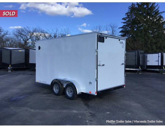 2024 7x14 Look ST DLX w/ 7ft Interior Height (White) Cargo Encl BP at Pfeiffer Trailer Sales STOCK# 14755 Photo 4