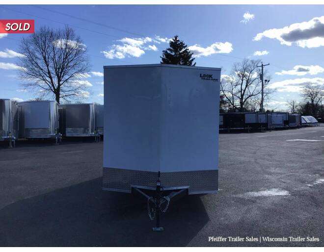 2024 7x14 Look ST DLX w/ 7ft Interior Height (White) Cargo Encl BP at Pfeiffer Trailer Sales STOCK# 14755 Photo 2