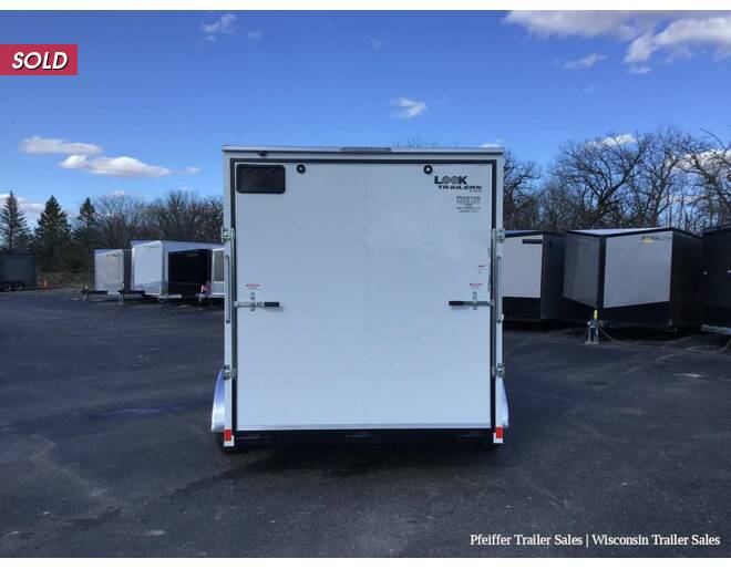 2024 7x14 Look ST DLX w/ 7ft Interior Height (White) Cargo Encl BP at Pfeiffer Trailer Sales STOCK# 14755 Photo 5