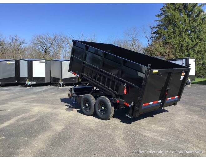 2024 7x12 14K Dump & Go Dump Trailer w/ Sidewall Extension by Quality Steel & Aluminum Dump at Pfeiffer Trailer Sales STOCK# 48004 Photo 12
