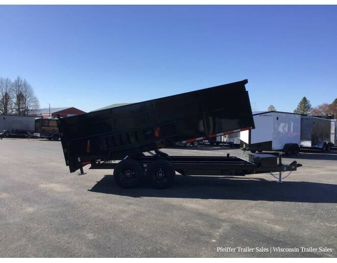 2024 7x16 14K Dump and Go Dump Trailer w/ Sidewall Extension by Quality Steel & Aluminum Dump at Pfeiffer Trailer Sales STOCK# 47998 Photo 15