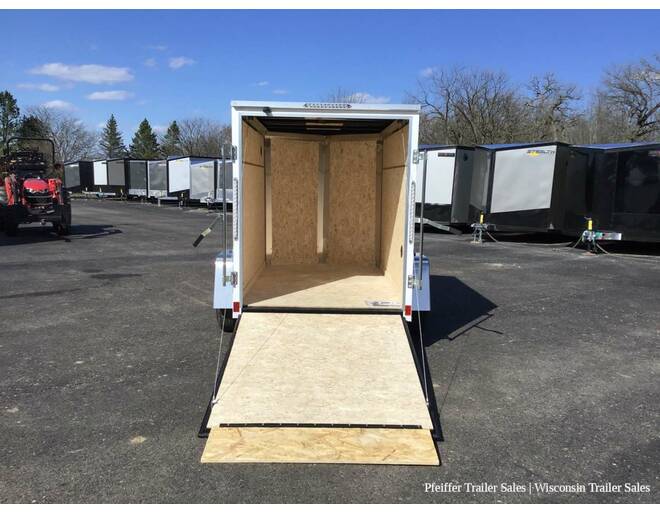 2024 5x8 Look ST DLX (White) Cargo Encl BP at Pfeiffer Trailer Sales STOCK# 14736 Photo 10