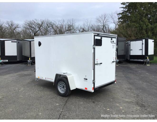 2024 5x10 Look ST DLX (White) Cargo Encl BP at Pfeiffer Trailer Sales STOCK# 14739 Photo 4