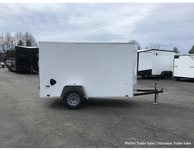 2024 5x10 Look ST DLX (White) Cargo Encl BP at Pfeiffer Trailer Sales STOCK# 14739 Photo 7