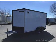 2024 7x14 Discovery Aluminum Endeavor w/ NATDA Endeavor Pkg, 16 Inch O/C Floor, 12 Inches EH (White) cargo at Pfeiffer Trailer Sales STOCK# 21653